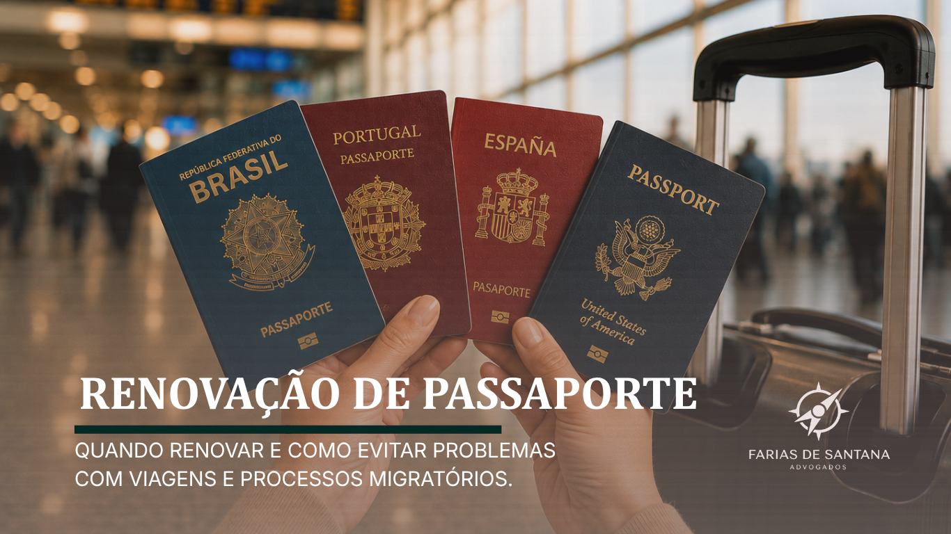 Renovação de Passaporte: Quando renovar e como evitar problemas com viagens e processos migratórios?